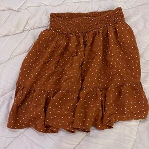 Rip curl XS poke a dot skirt